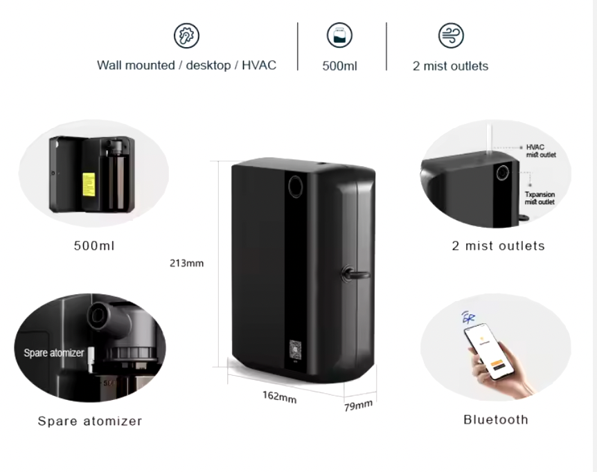 Difusor Aura 500ml + Aroma Gratis 240ml